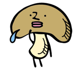 maybe shiitake mushroom sticker #8161248