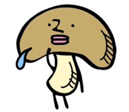 maybe shiitake mushroom sticker #8161248