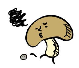 maybe shiitake mushroom sticker #8161253