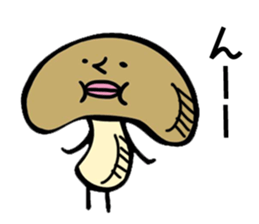 maybe shiitake mushroom sticker #8161258
