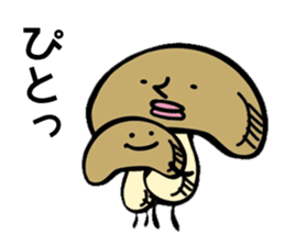 maybe shiitake mushroom sticker #8161269