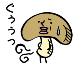 maybe shiitake mushroom sticker #8161270