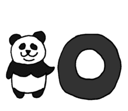 Panpan of a relaxation panda3 sticker #8161644