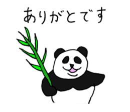 Panpan of a relaxation panda3 sticker #8161646