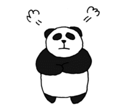 Panpan of a relaxation panda3 sticker #8161649