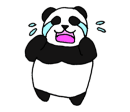 Panpan of a relaxation panda3 sticker #8161650