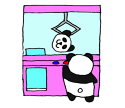 Panpan of a relaxation panda3 sticker #8161666