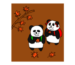 Panpan of a relaxation panda3 sticker #8161675