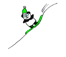 Panpan of a relaxation panda3 sticker #8161677