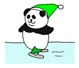 Panpan of a relaxation panda3 sticker #8161679