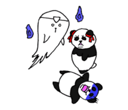 Panpan of a relaxation panda3 sticker #8161681