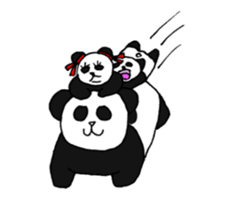Panpan of a relaxation panda3 sticker #8161682