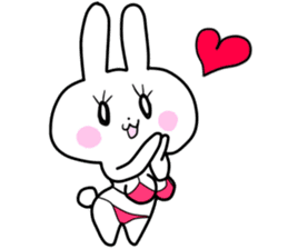 Well-stacked Bunny sticker #8161766