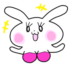 Well-stacked Bunny sticker #8161768