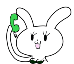 Well-stacked Bunny sticker #8161779