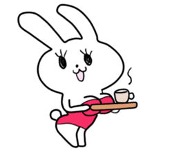 Well-stacked Bunny sticker #8161780