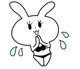 Well-stacked Bunny sticker #8161782