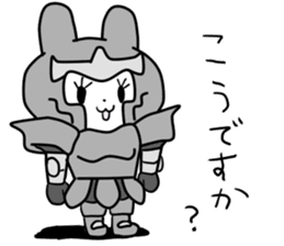 Well-stacked Bunny sticker #8161793