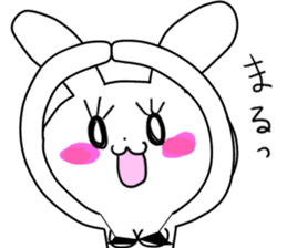 Well-stacked Bunny sticker #8161796
