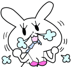 Well-stacked Bunny sticker #8161798