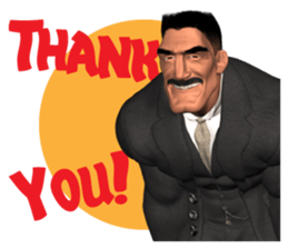 Bodybuilder Dad English Version sticker #8161817