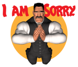 Bodybuilder Dad English Version sticker #8161819