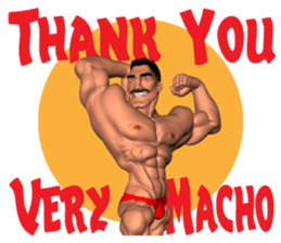 Bodybuilder Dad English Version sticker #8161832