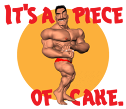 Bodybuilder Dad English Version sticker #8161835