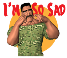 Bodybuilder Dad English Version sticker #8161837