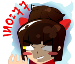 little  girl v.hot sticker #8161914