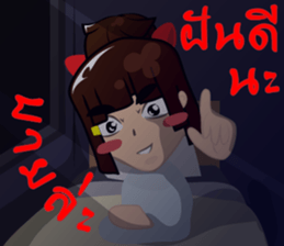 little  girl v.hot sticker #8161922