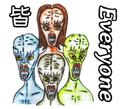 Adult Sticker ver.English sticker #8162007