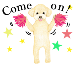 Poodle sticker ! sticker #8162093