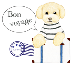 Poodle sticker ! sticker #8162105