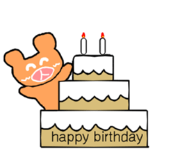 Pig bear sticker sticker #8162444