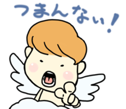 Saucy angel sticker #8162537