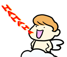 Saucy angel sticker #8162540