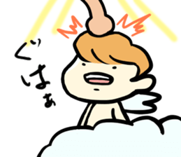 Saucy angel sticker #8162561