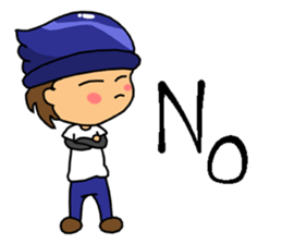 MJ boy and RJ girl sticker #8162565