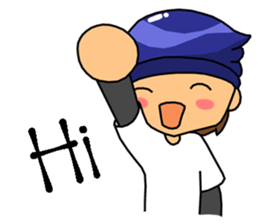 MJ boy and RJ girl sticker #8162566