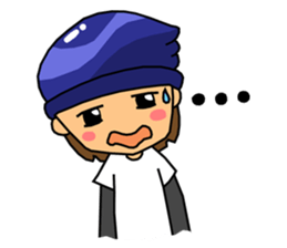 MJ boy and RJ girl sticker #8162594