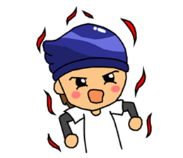 MJ boy and RJ girl sticker #8162599