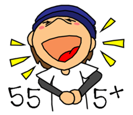 MJ boy and RJ girl sticker #8162600