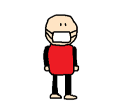 same expression winter version sticker #8162808