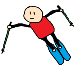 same expression winter version sticker #8162810