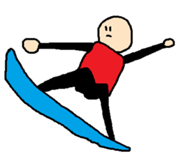 same expression winter version sticker #8162811