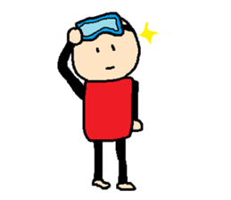 same expression winter version sticker #8162813