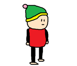 same expression winter version sticker #8162814