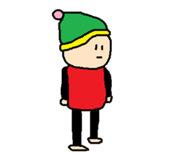 same expression winter version sticker #8162814