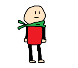 same expression winter version sticker #8162815